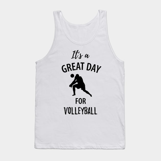 Volleyball Sport Team Play Gift Tank Top by Johnny_Sk3tch